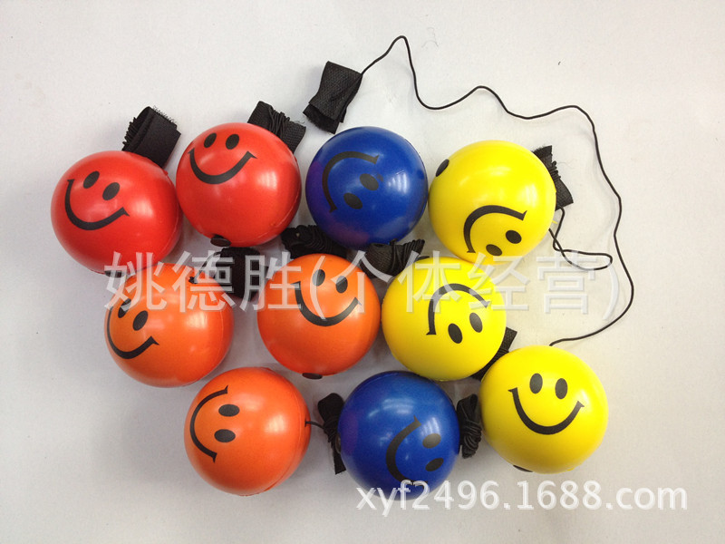 6.3cm多款笑臉發泡球壓力球減壓球發泡手玩具球批發・進口・工廠・代買・代購