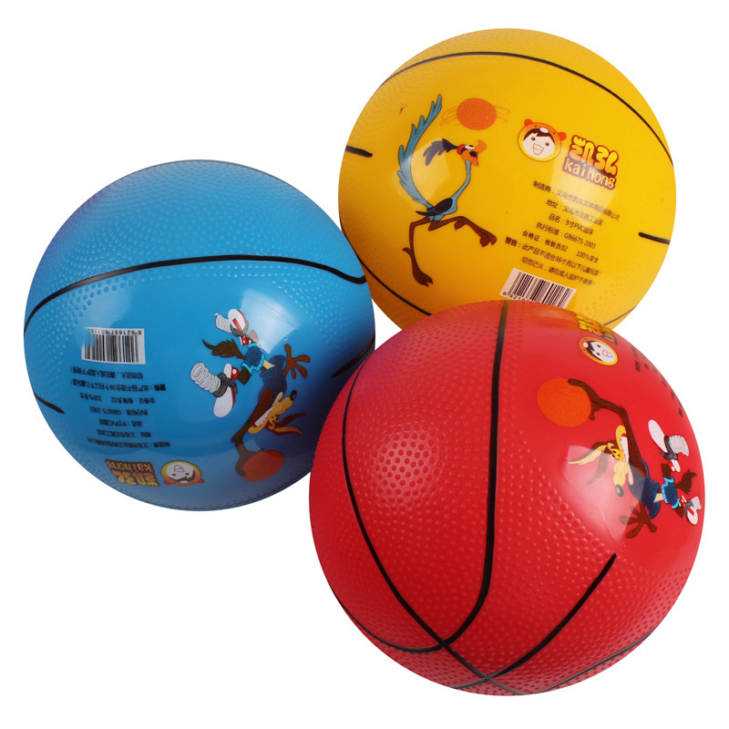 廠傢直銷9寸PVC籃球 充氣沙灘球 pvc兒童籃球 義烏地攤充氣玩具批發・進口・工廠・代買・代購