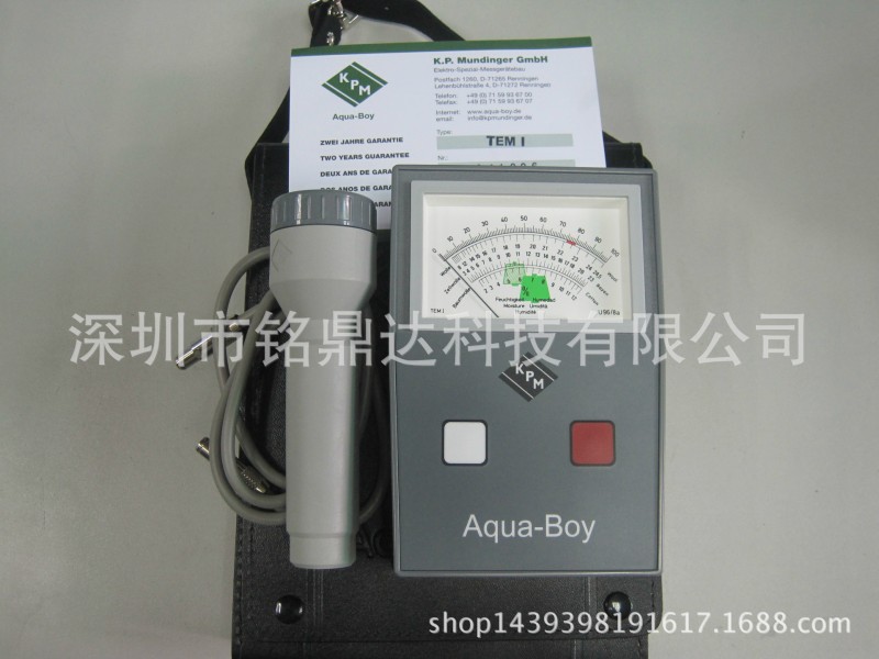 德國進口AQUA-BOY水份機 KPM水分機 TEM1 紡織品棉羊毛水分測試機工廠,批發,進口,代購