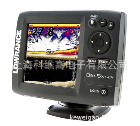 代理美國 勞倫斯Lowrance Elite-5X HDI 4頻 彩色探魚器 正品行貨工廠,批發,進口,代購