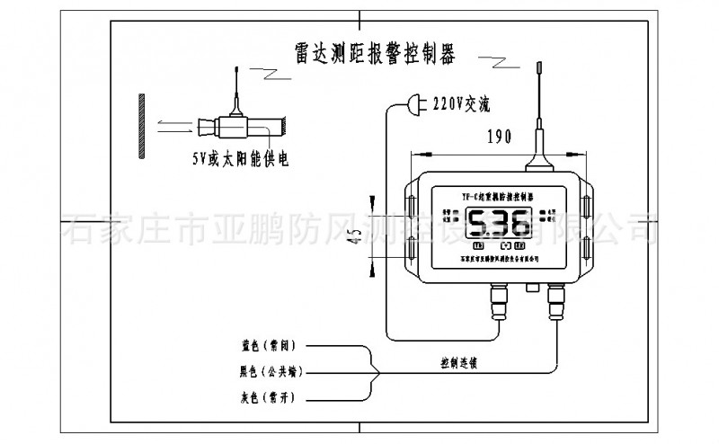 起重器防撞控製器 超音波無線測距機批發・進口・工廠・代買・代購