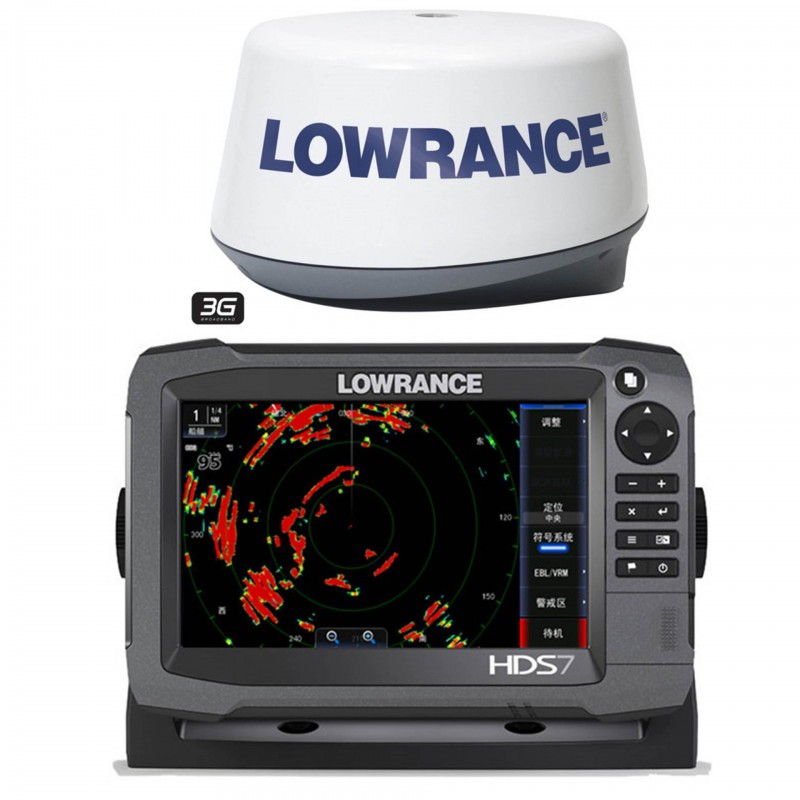 Lowrance 勞倫斯 3G 雷達 HDS-7 Gen3 第三代 船用觸屏 7寸工廠,批發,進口,代購