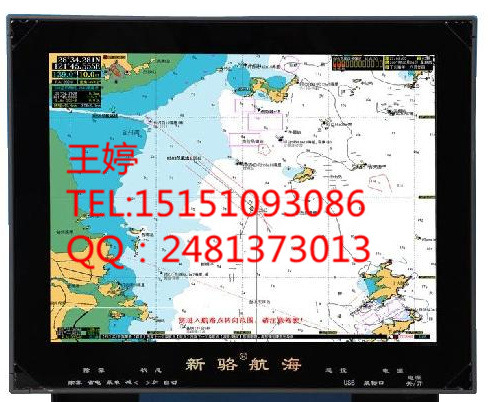 新駱XINLUO-2118B船用GPS導航機, 17英寸高清大屏幕GPS導航工廠,批發,進口,代購