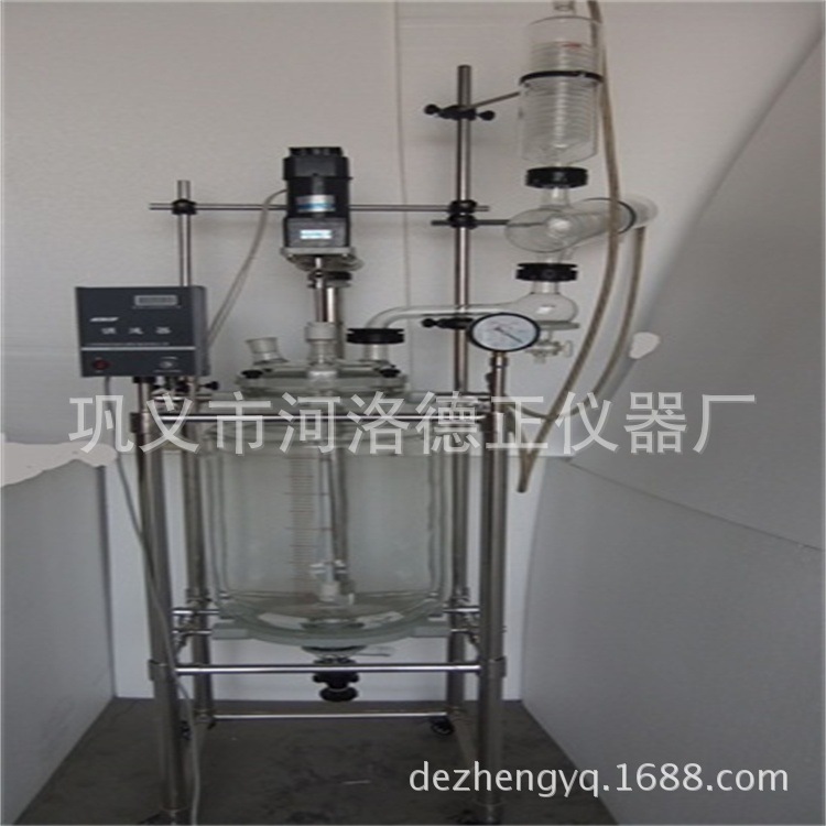 熱銷品   定做   50L  雙層玻璃反應釜工廠,批發,進口,代購