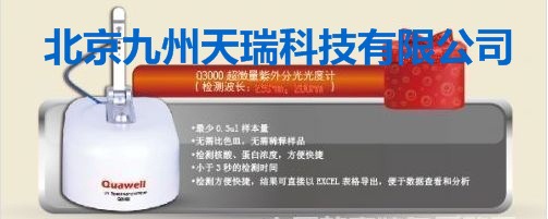 美國Quawell Q5000超微量紫外可見分光光度計工廠,批發,進口,代購