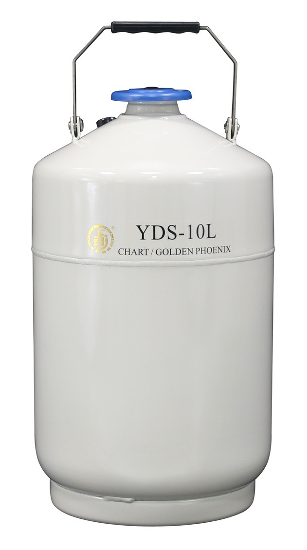 【成都金鳳】YDS-10L液氮型液氮生物容器/液氮罐10L  50mm工廠,批發,進口,代購