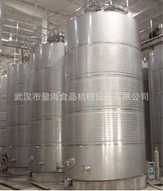 武漢顯海專供 電加熱發酵罐 食品化工機械 不銹鋼發酵罐10000L工廠,批發,進口,代購
