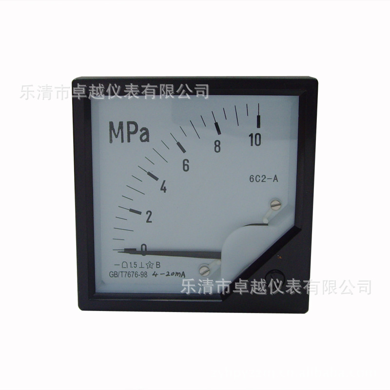 廠傢直銷壓力指示機表6C2-MPA輸入4-20MA指示0-10MPA批發・進口・工廠・代買・代購