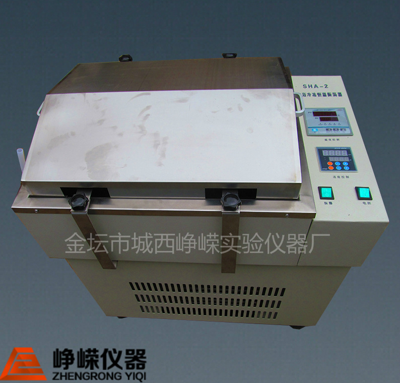 SHA-2冷凍水浴恒溫振蕩器 低溫振蕩培養搖床 帶製冷恒溫振蕩器批發・進口・工廠・代買・代購