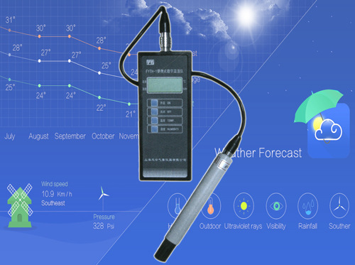 上海風雲氣象FYTH-1便攜式數字溫濕度機、全國包檢工廠,批發,進口,代購