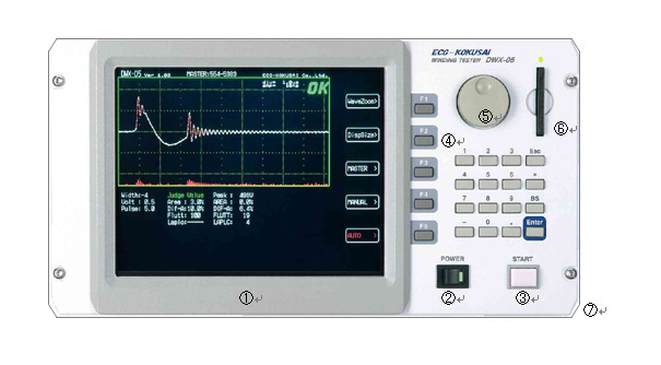 日本ECG DWX-05A線圈脈沖層間短路絕緣測試機電暈測試機批發・進口・工廠・代買・代購