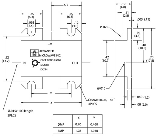 Advanced Microwave放大器PA2003A工廠,批發,進口,代購