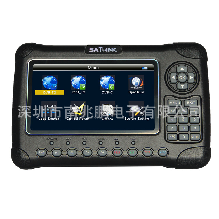 satlink ws6980 hd combo meter with 7 inch lcd,可拆卸電池批發・進口・工廠・代買・代購