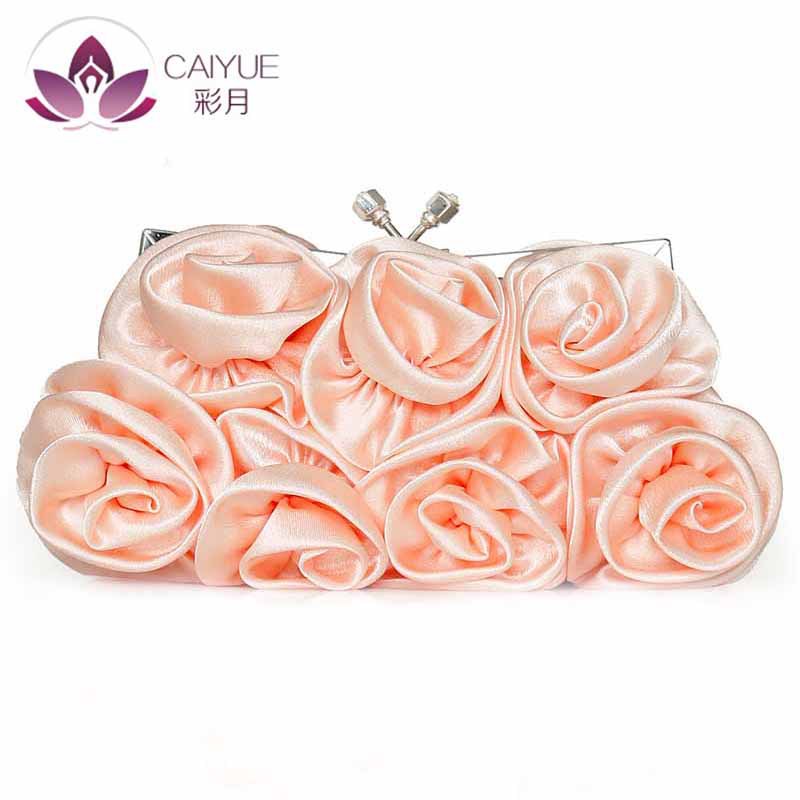 批發！彩月A31 韓版玫瑰花朵晚宴包 新娘包 甜美時裝包工廠,批發,進口,代購
