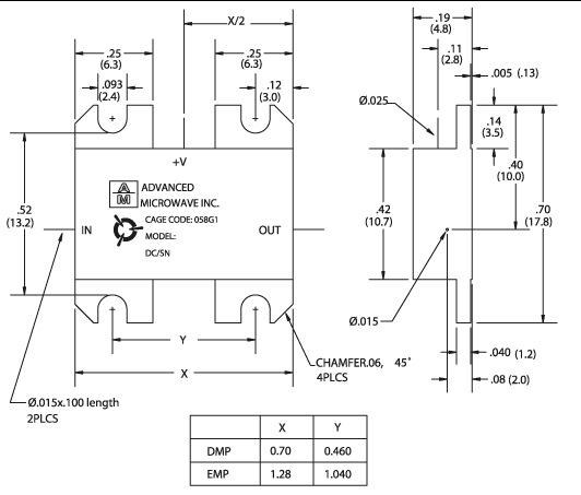 Advanced Microwave放大器PA2002A工廠,批發,進口,代購