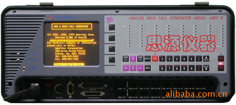 Ameritec AM2-A 模擬呼叫發生器批發・進口・工廠・代買・代購
