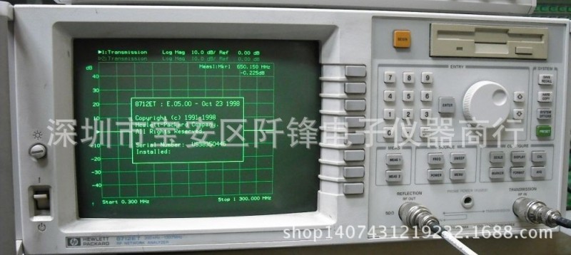 8712ET 供應Agilent 8712ET網絡分析機-深圳阡鋒科技工廠,批發,進口,代購