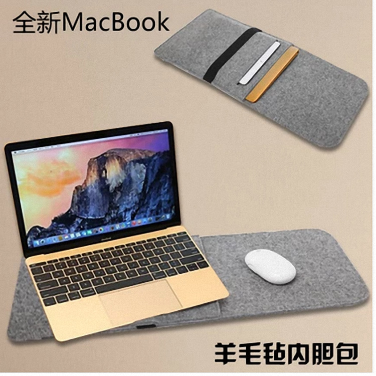 毛氈 蘋果筆記本電腦包 毛氈內膽包 macbook pro air工廠,批發,進口,代購