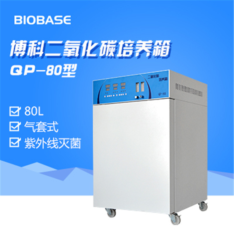 博科BIOBASE氣套式80L二氧化碳培養箱QP-80型工廠,批發,進口,代購