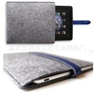 廠傢供應毛氈製品 毛氈包 ipad電腦包 2-5毫米厚度彩色毛氈可議價批發・進口・工廠・代買・代購