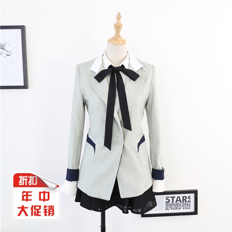 特價現貨韓國女裝西服外套氣質修身顯瘦通勤小西裝JJ08-K工廠,批發,進口,代購