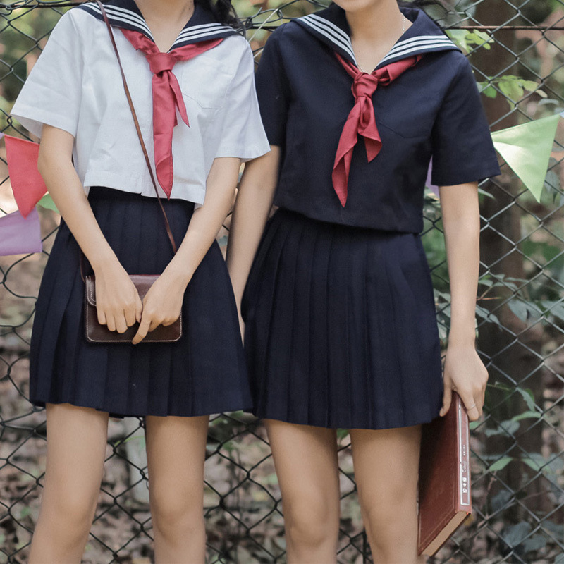 實拍2016夏季新款日本學院閨蜜裝JK製服工廠,批發,進口,代購