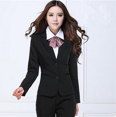 批發2016春秋職業裝女三件套長袖工服西服套裝女正裝學生修身ol工廠,批發,進口,代購