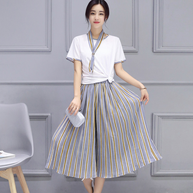 杭州女裝淘寶店代銷夏裝韓版兩件套裝套褲 0514K8725女裝一件代發工廠,批發,進口,代購