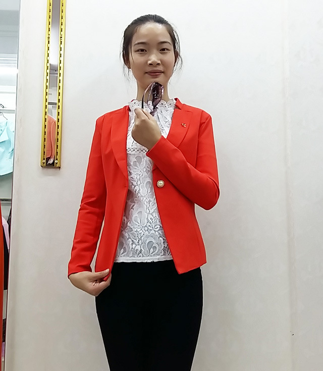 2015秋冬裝新品韓版女裝氣質修身長袖小西裝短款小西服休閒外套潮工廠,批發,進口,代購