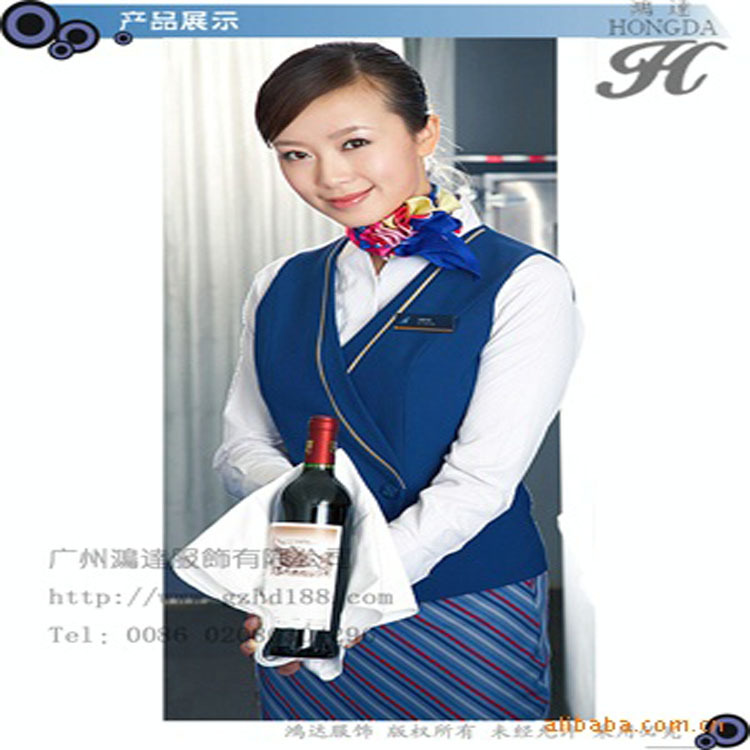 訂做航空製服 航空製服定做 空姐工作服 廣州南航空姐服訂做廠傢工廠,批發,進口,代購