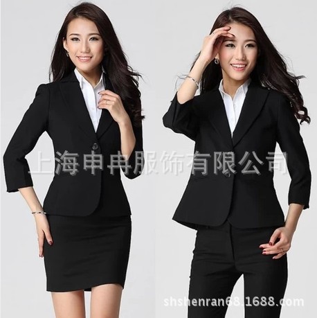 新款女士職業裝，商務女士職業裝，廠傢定製職業裝工廠,批發,進口,代購