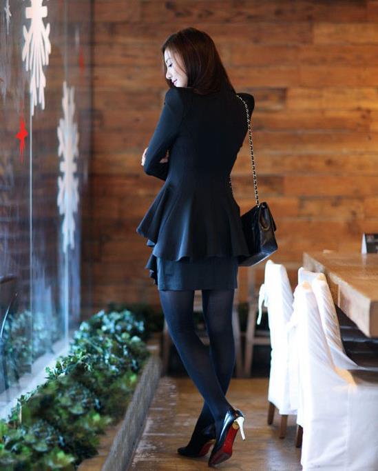春秋短外套 女裝修身 小西服氣質小西裝燕尾服工廠,批發,進口,代購