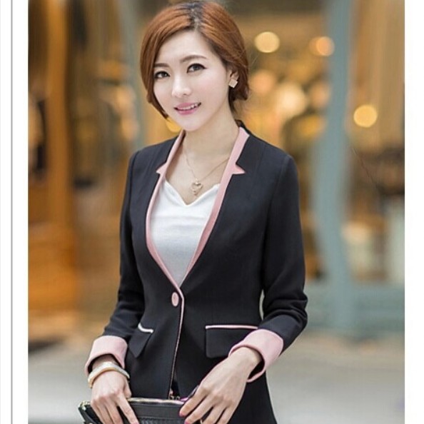 2016春新款女裝上衣外套西服 修身顯瘦韓版休閒小西裝女工廠,批發,進口,代購