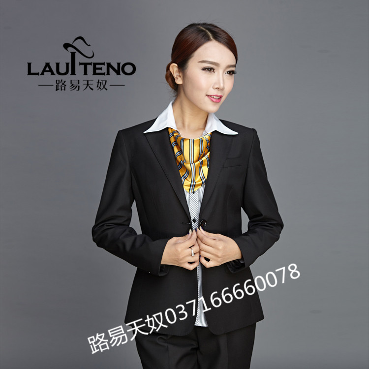 別克女士長袖西裝  工作服裝秋冬女式西服裝 廠傢定做工廠,批發,進口,代購