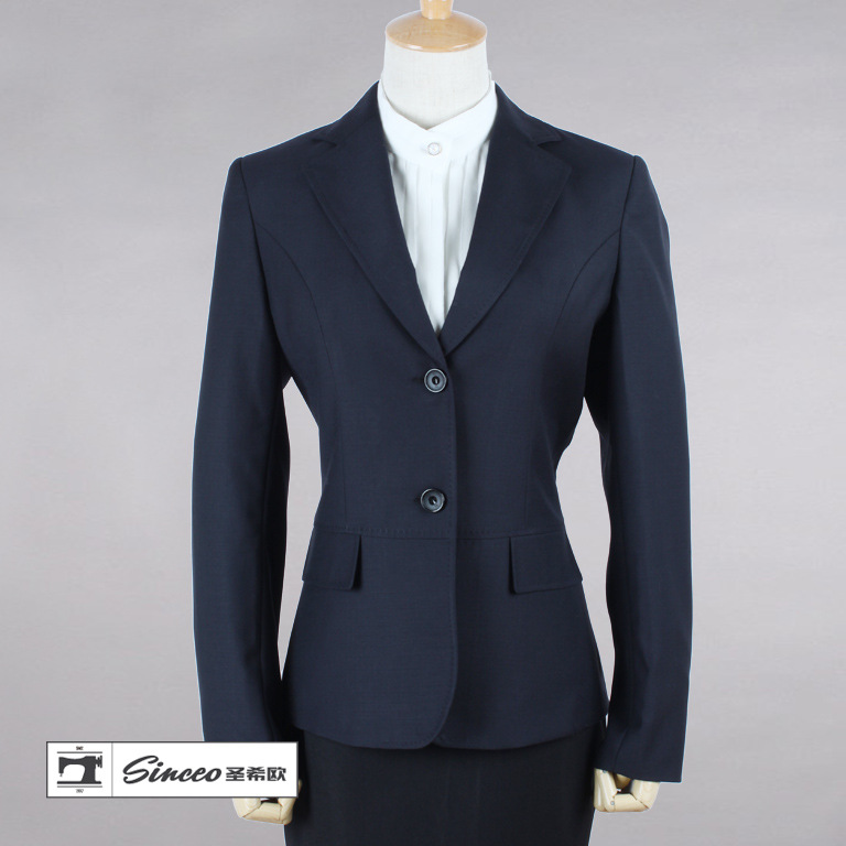 女款職業裝定做 白領職業工作服訂製西裝 銀行西裝酒店行政製服工廠,批發,進口,代購