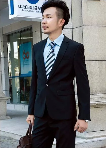 商務男款職業正裝 羊毛優雅收身西服 4S店汽車銷售員工服工廠,批發,進口,代購