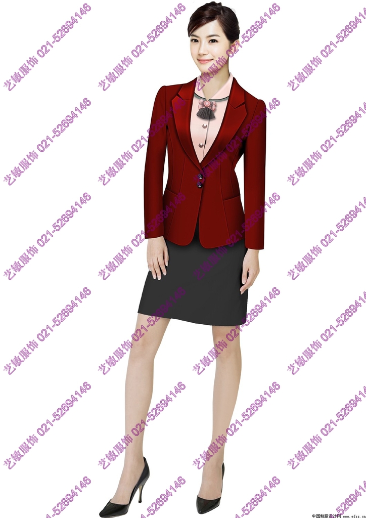 新款女式職業套 裝 行政女士西裝 前臺文員套裝 秋季職業裝工廠,批發,進口,代購