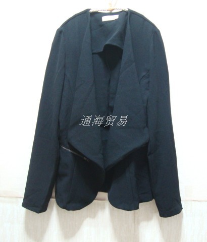 歐美單麻紗西服批發兩色 明星款顯瘦西裝女式 2015春裝新款工廠,批發,進口,代購
