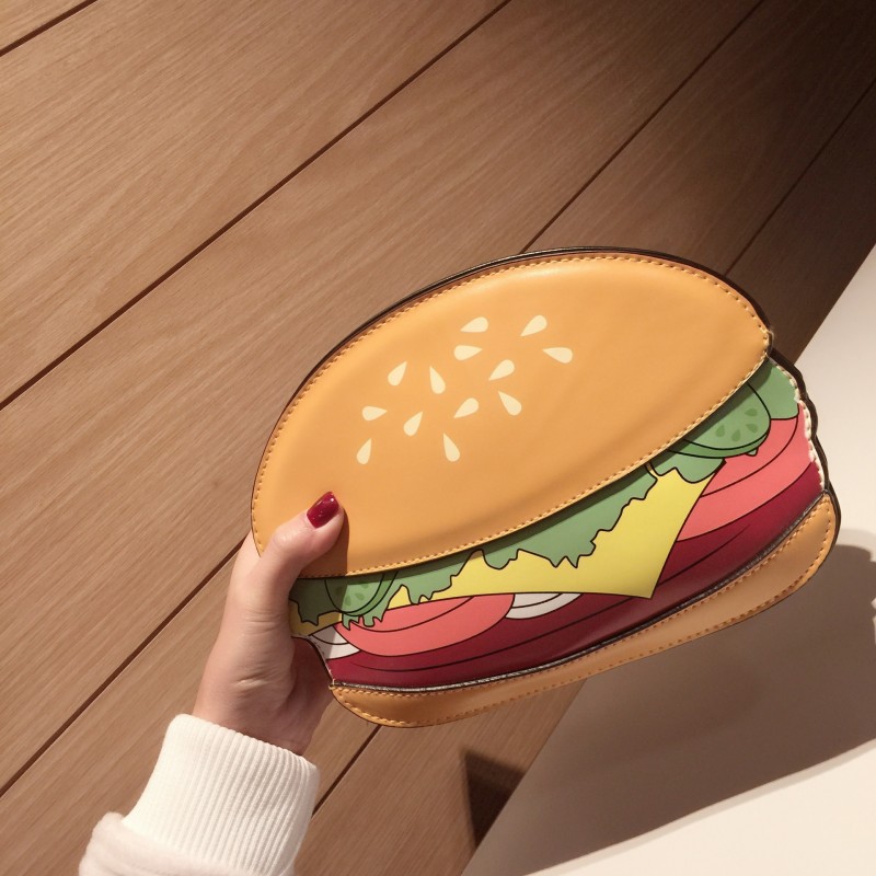韓版手機包2016新款卡通漢堡薯條小包包 女士個性創意零錢手機包工廠,批發,進口,代購
