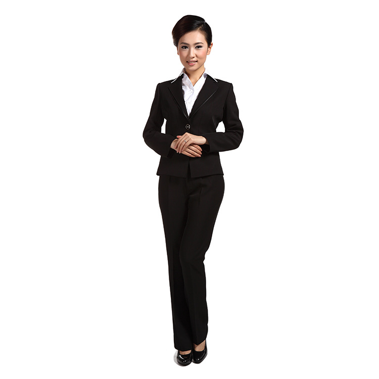 女式商務正裝小西裝 韓版修身時尚白領高端訂製職業女士套裝批發工廠,批發,進口,代購