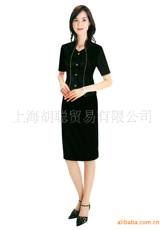 廠傢上門量身定做女式職業套裝寫字樓工作套裝文員製服 訂製西服工廠,批發,進口,代購