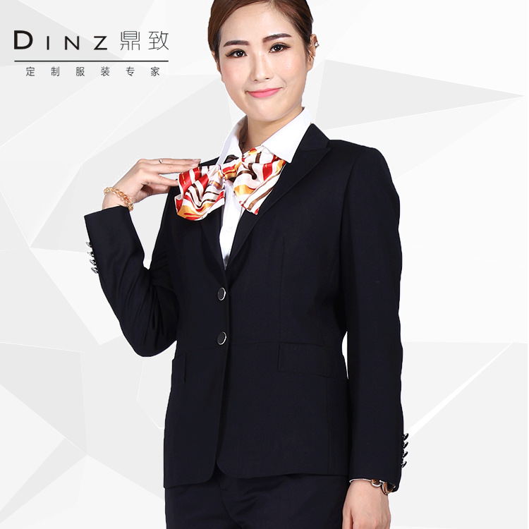 2015新款職業裝女套裝 公司製服工作服定製 女士正裝小西裝批發工廠,批發,進口,代購