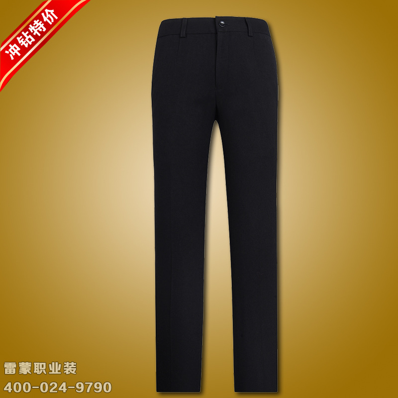 職業裝定做 直筒黑色修身女職業西裝褲 28282女士西裝褲 量大價優工廠,批發,進口,代購