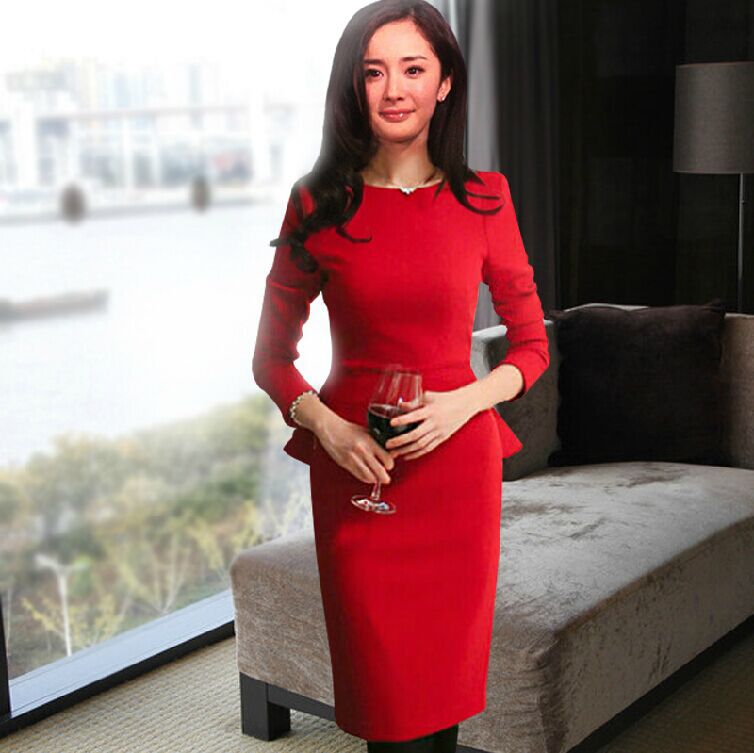 秋冬新娘敬酒服紅色結婚禮服回門宴會連衣裙免費代理一件代發女裝批發・進口・工廠・代買・代購