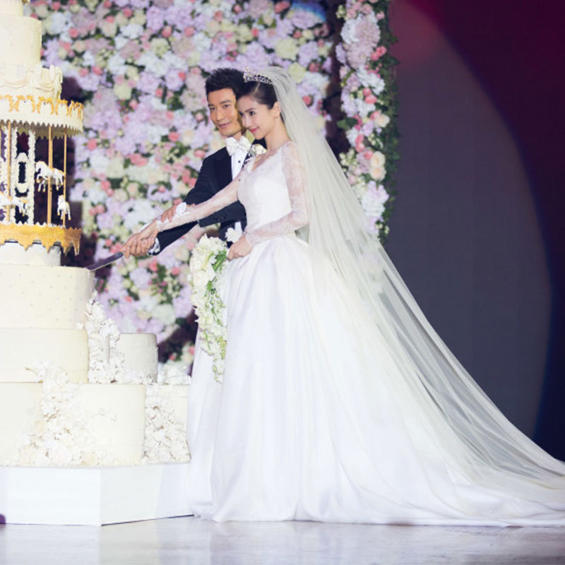 Baby明星同款婚紗禮服2016春新款新娘結婚韓式長袖婚紗長拖尾春季工廠,批發,進口,代購
