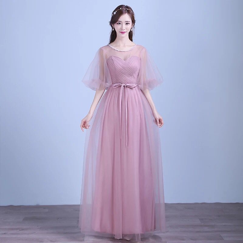 廠傢定製 2016新款新娘伴娘結婚敬酒晚禮服 婚禮晚裝長款禮服工廠,批發,進口,代購