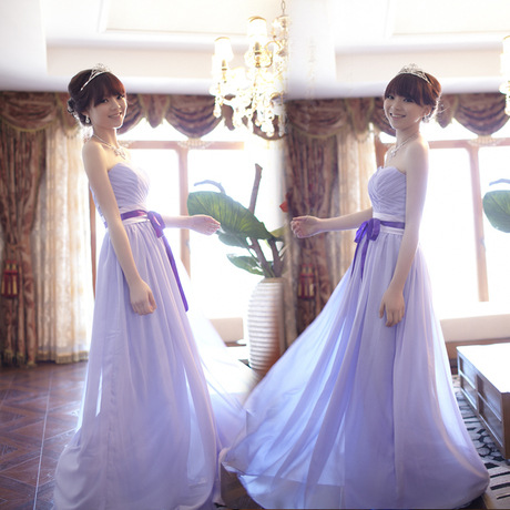 李小璐同款伴娘禮服長款新娘結婚敬酒服時尚晚禮服短款禮服新款工廠,批發,進口,代購