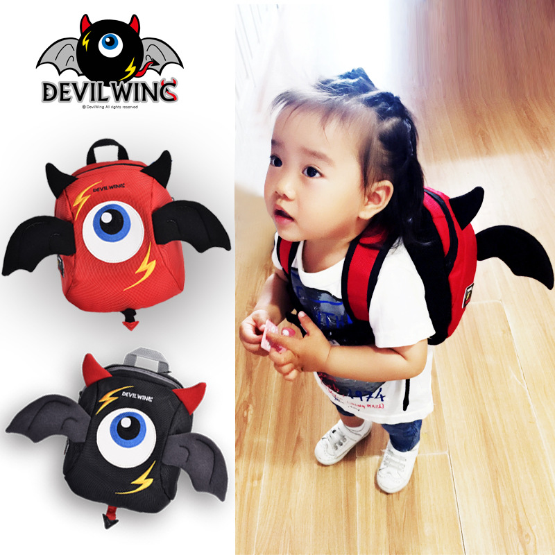 NzQ4NzUx韓國代購DevilWing小惡魔翅膀幼兒園防走失兒童背包書包批發・進口・工廠・代買・代購