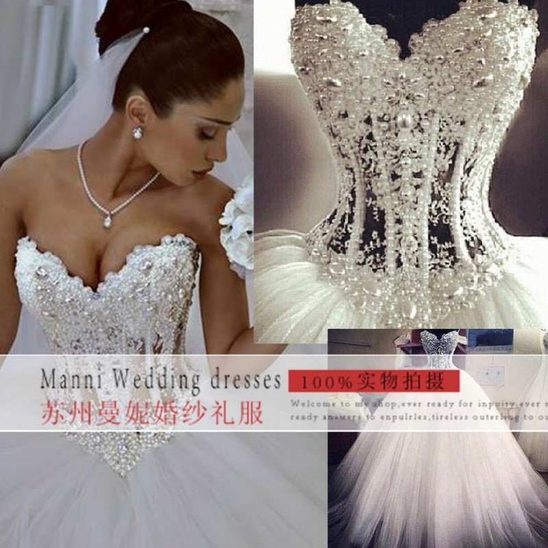 新款外貿婚紗禮服批發出口 韓版新娘結婚鏤空蕾絲高端婚紗定製工廠,批發,進口,代購