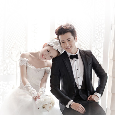 2016新款韓式v領一字肩拖尾公主新娘蕾絲婚紗禮服定製工廠,批發,進口,代購